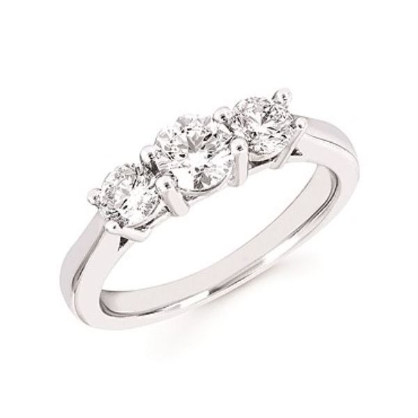 Traditional diamond anniversary ring. Holliday Jewelry Klamath Falls, OR