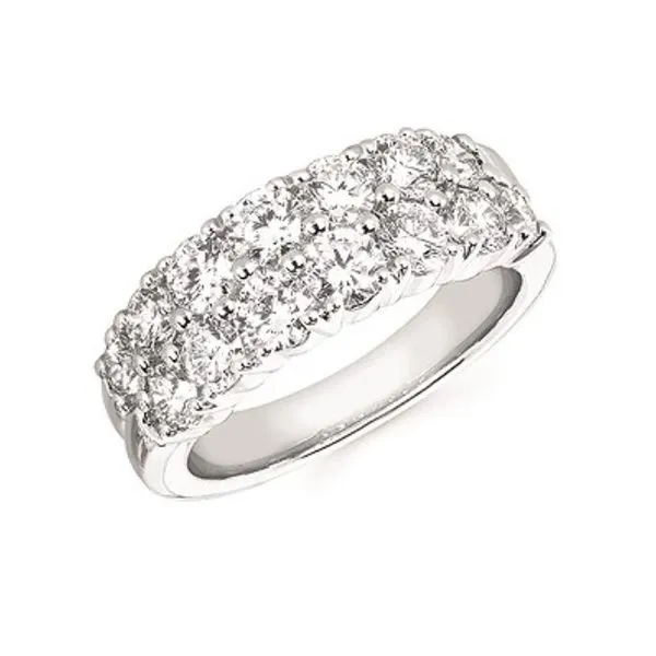 Regal Double Straight Line Anniversary Ring Holliday Jewelry Klamath Falls, OR