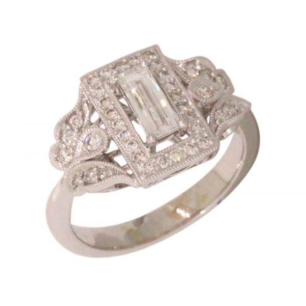 Emerald Cut Diamond Ring Holliday Jewelry Klamath Falls, OR