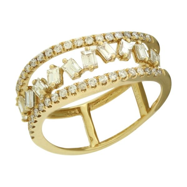 Intricate Yellow Gold Diamond Ring Holliday Jewelry Klamath Falls, OR
