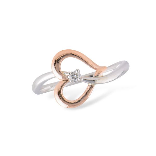 Allison Kaufman diamond heart ring. Holliday Jewelry Klamath Falls, OR