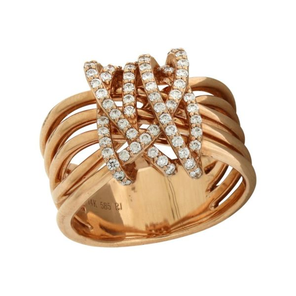 Rose Gold Diamond Ring Holliday Jewelry Klamath Falls, OR