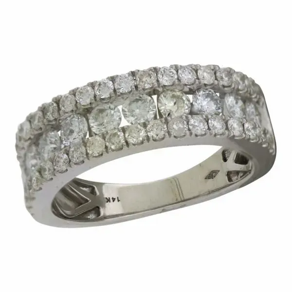 Gorgeous 3 row diamond band. Holliday Jewelry Klamath Falls, OR