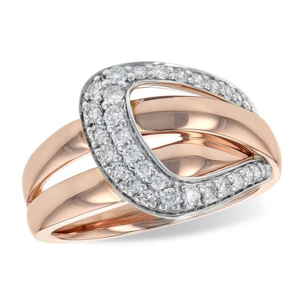 Buckle style diamond ring. Holliday Jewelry Klamath Falls, OR