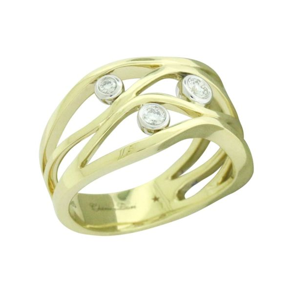 Cherie Dori diamond wave ring. Holliday Jewelry Klamath Falls, OR