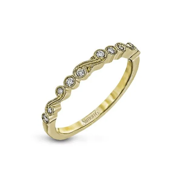 Beautiful Simon G diamond band. Holliday Jewelry Klamath Falls, OR