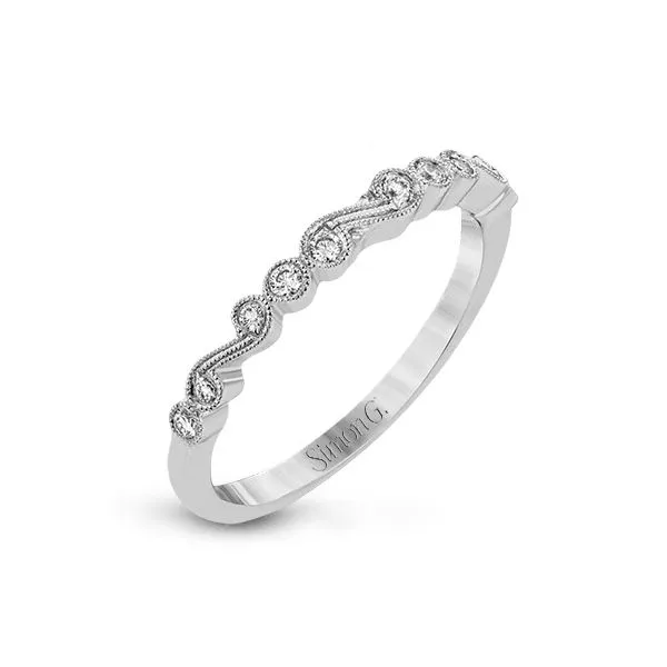 Simon G diamond band. Holliday Jewelry Klamath Falls, OR