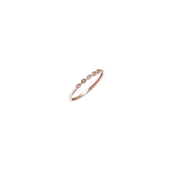 Petite rose gold stackable band. Holliday Jewelry Klamath Falls, OR