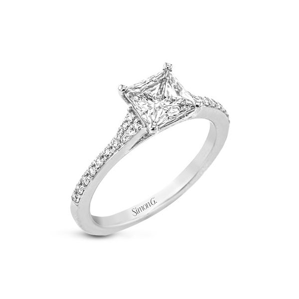 Simon G diamond ring. *Center not included. Holliday Jewelry Klamath Falls, OR