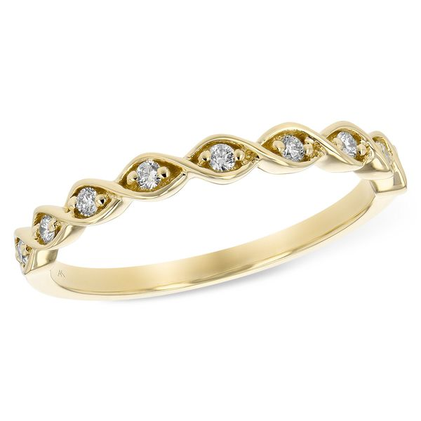Twisted stackable diamond band Holliday Jewelry Klamath Falls, OR