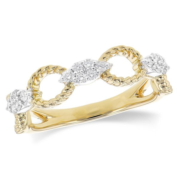 Awesome to tone diamond fashion ring Holliday Jewelry Klamath Falls, OR