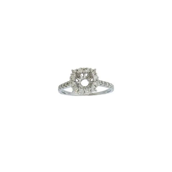 Beautiful diamond semi-mount ring. Holliday Jewelry Klamath Falls, OR