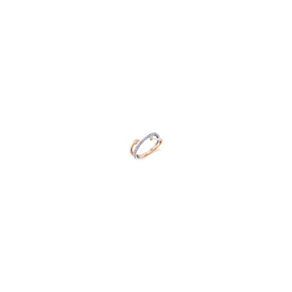 Lyria leaves two toned diamond band. Holliday Jewelry Klamath Falls, OR