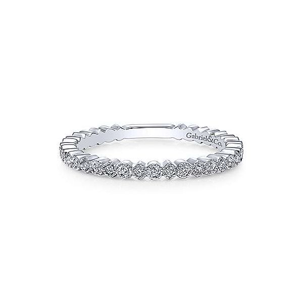 Bright Gabriel stackable band. Holliday Jewelry Klamath Falls, OR