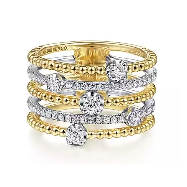 Must Have Gabriel & Co. Bujukan and Diamond Ring Holliday Jewelry Klamath Falls, OR