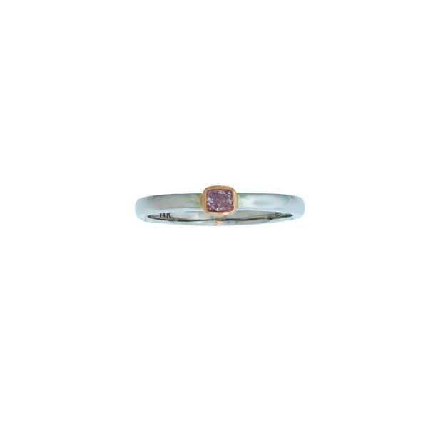 Pretty in pink intense pink cushion cut diamond ring. Holliday Jewelry Klamath Falls, OR