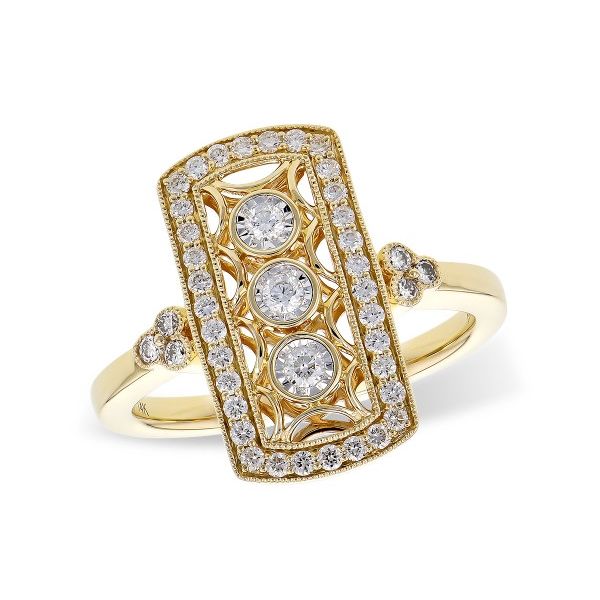 Eye Catching Antique Style Diamond Ring Holliday Jewelry Klamath Falls, OR