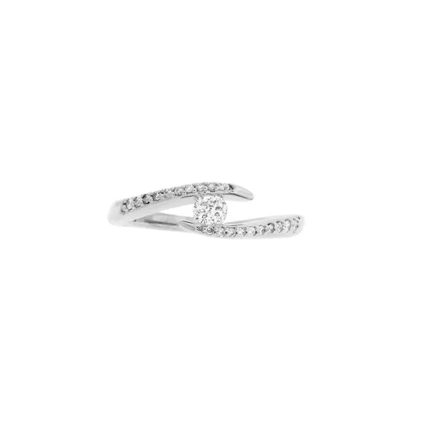 By-pass design diamond ring. Holliday Jewelry Klamath Falls, OR