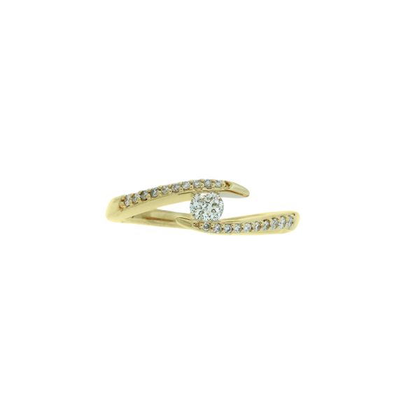 By-pass design diamond ring. Holliday Jewelry Klamath Falls, OR