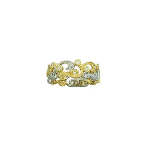 Gorgeous floral diamond band. Holliday Jewelry Klamath Falls, OR