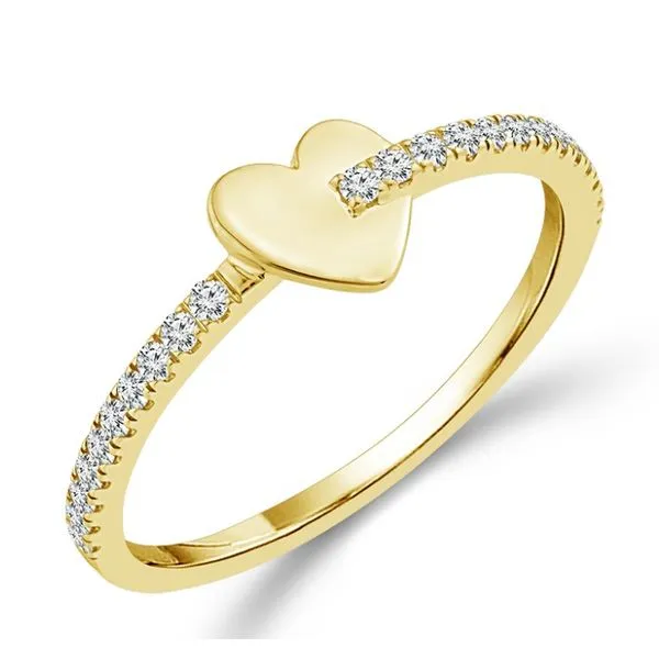 Charming 10ky diamond heart promise ring Holliday Jewelry Klamath Falls, OR