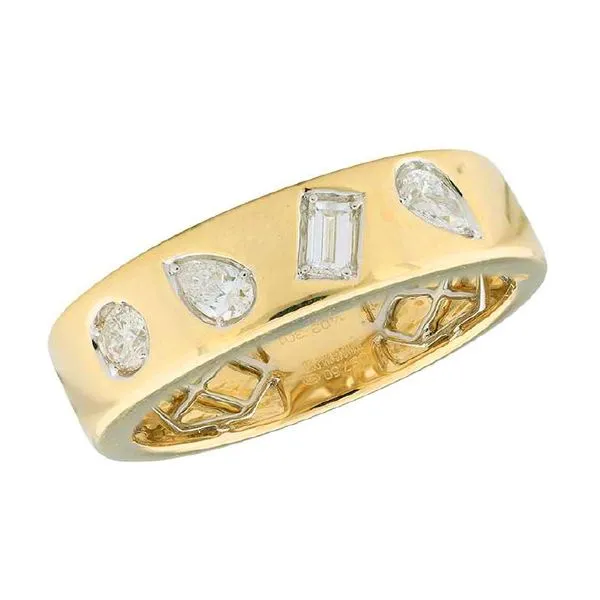 Unique Diamond Shaped 14ky/Platinum ring Holliday Jewelry Klamath Falls, OR