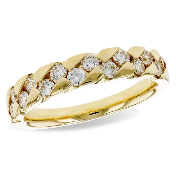Supremely sparkly and butter smooth diamond band. Holliday Jewelry Klamath Falls, OR