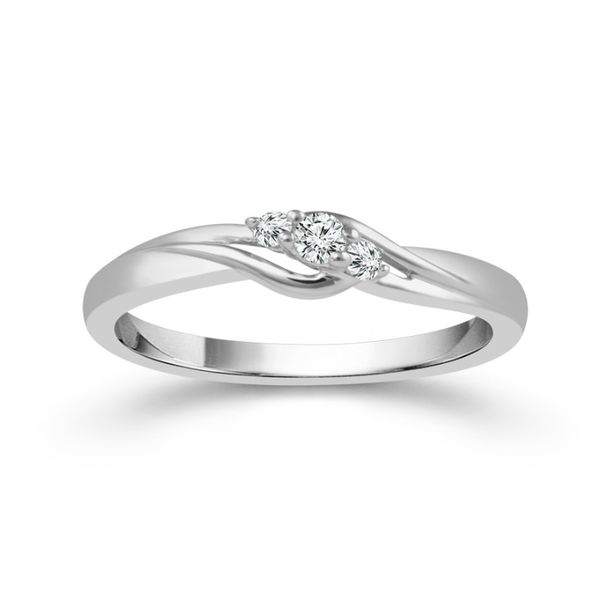 Sweet 10KW Diamond 3 Stone Promise Ring Holliday Jewelry Klamath Falls, OR