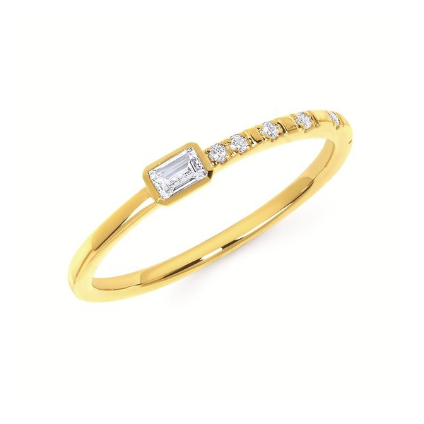 Women's Diamond Ring in Polished 14K Yellow Gold Holliday Jewelry Klamath Falls, OR