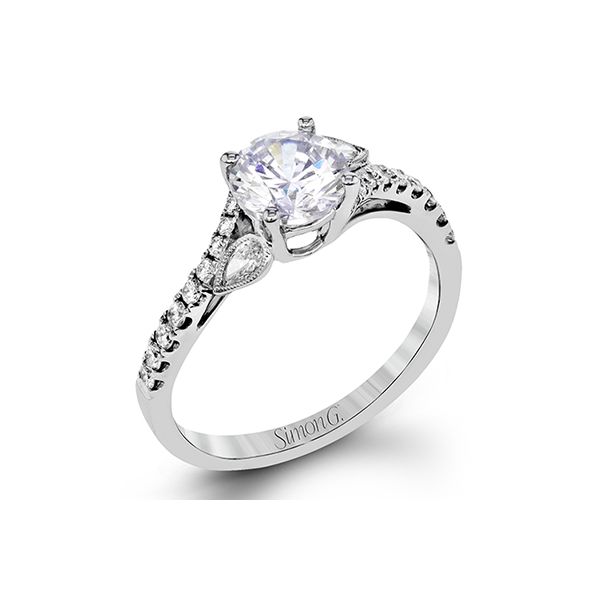 Simon G diamond ring. *center not included. Holliday Jewelry Klamath Falls, OR
