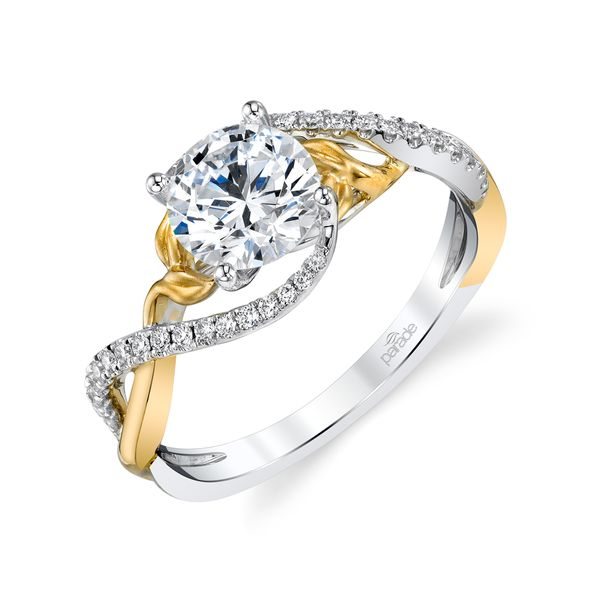Unbelieveable Two-Toned Diamond Engagement Ring by Parade Designs. * Center Stone Not Included Holliday Jewelry Klamath Falls, OR