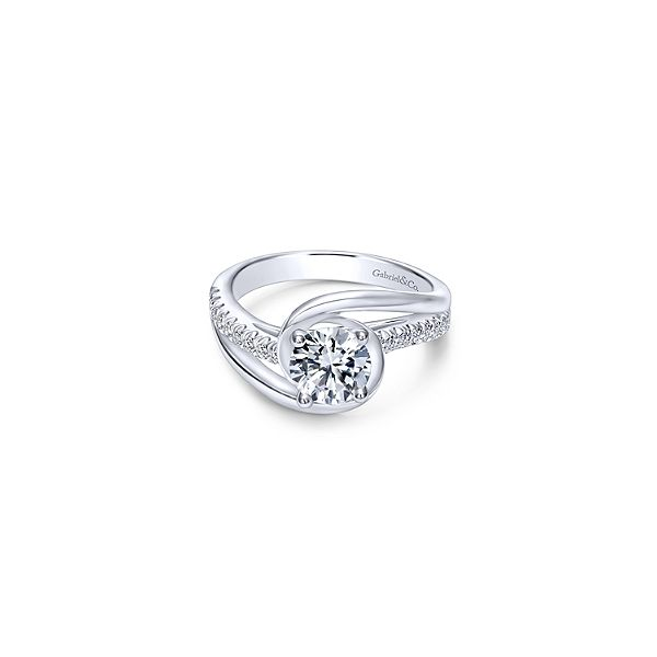 Gabriel diamond ring. *Center not included. Holliday Jewelry Klamath Falls, OR