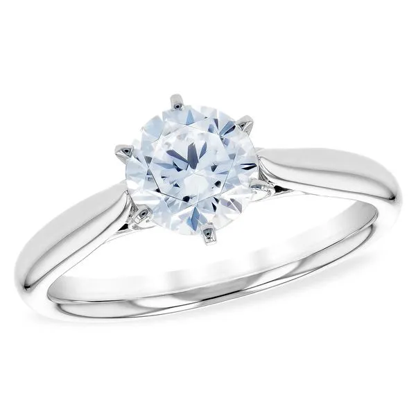 Allison Kaufman solitaire diamond ring. *center not included Holliday Jewelry Klamath Falls, OR