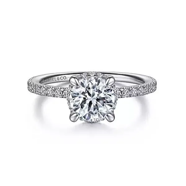 Remarkable Diamond Semi-Mount Ring by Gabriel & Co. *Center Stone Not Included. Holliday Jewelry Klamath Falls, OR