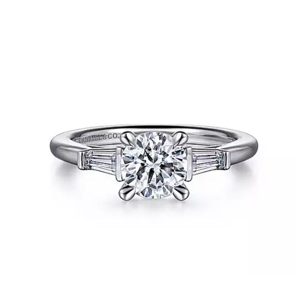 Classic Diamond Engagement Ring by Gabriel & Co. *Center Stone Not Included. Holliday Jewelry Klamath Falls, OR
