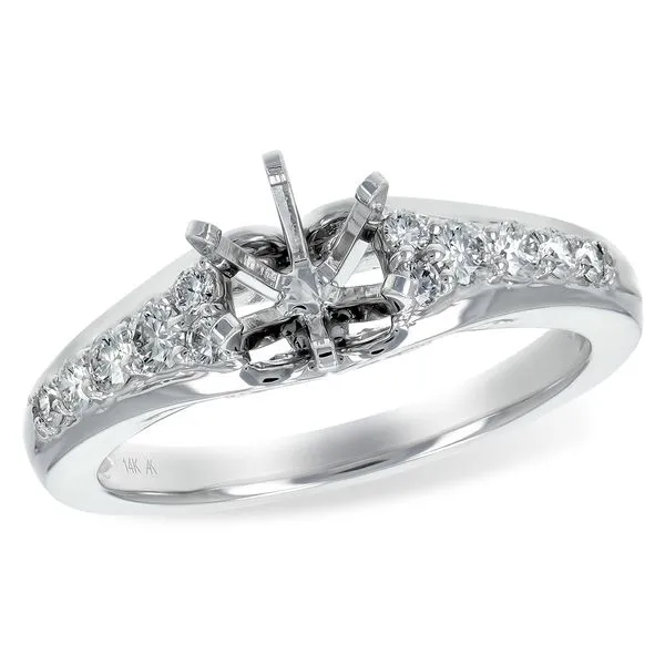 Outstanding Diamond Semi-Mount Engagment Ring Holliday Jewelry Klamath Falls, OR