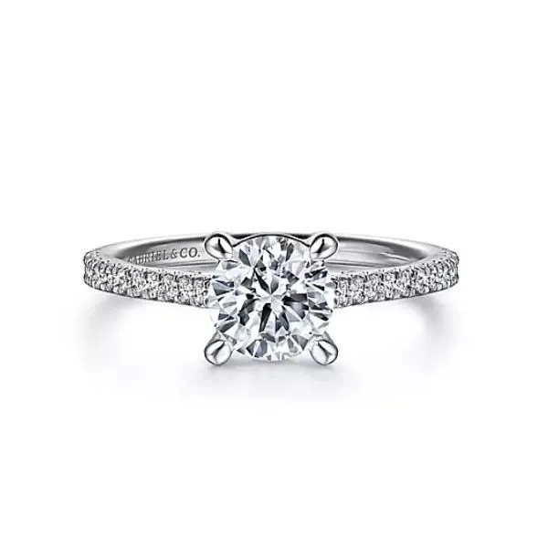 A Gabriel & Co.Beautiful Diamond Semi-Mount Engagement Ring. 'Center Stone Not Included Holliday Jewelry Klamath Falls, OR