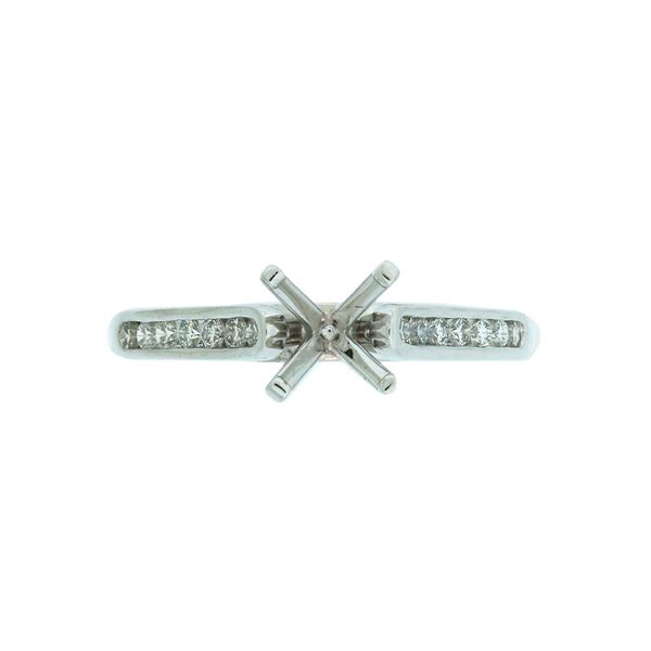 Classically beautiful straight line diamond ring *Center not included Holliday Jewelry Klamath Falls, OR