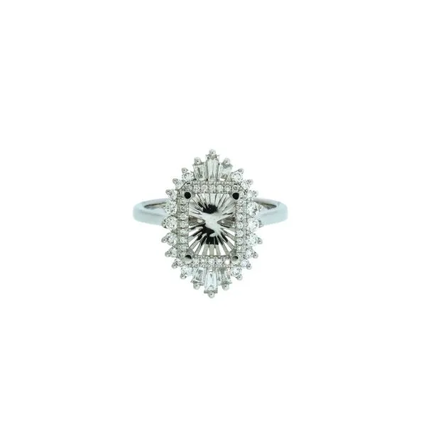 Vintage inspired diamond ring. *Center not included Holliday Jewelry Klamath Falls, OR