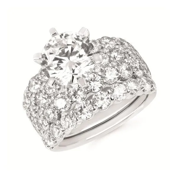 Dazzling 2 1/2 carat total weight diamond ring. *Center not included. Holliday Jewelry Klamath Falls, OR