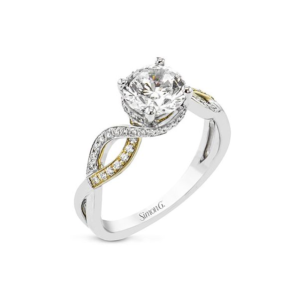 Heavenly Hidden Halo Simon G. Semi-Mount Ring. *Center Stone Not Included Holliday Jewelry Klamath Falls, OR