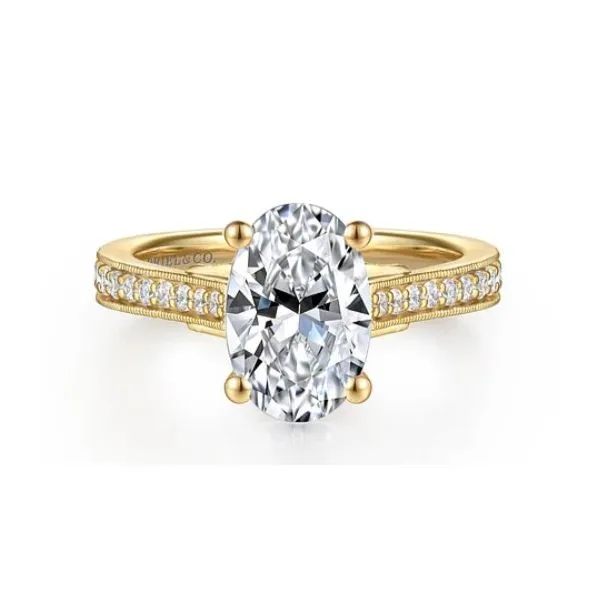 Feminine and timeless diamond ring. *Center not included. Holliday Jewelry Klamath Falls, OR