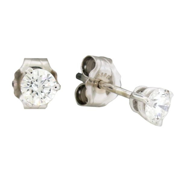 Must Have Diamond Solitaire Earrings Holliday Jewelry Klamath Falls, OR