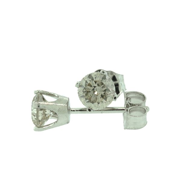 Solitaire Diamond Earrings Holliday Jewelry Klamath Falls, OR