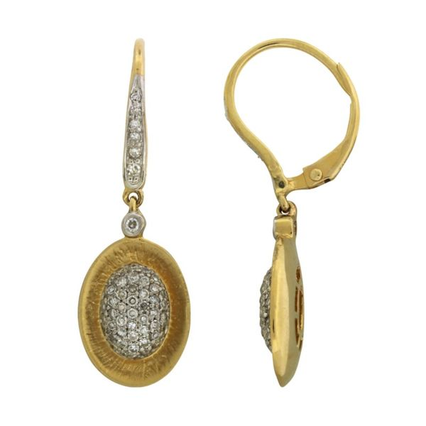 Dangle diamond earrings. Holliday Jewelry Klamath Falls, OR