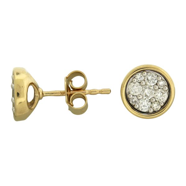 Diamond earrings. Holliday Jewelry Klamath Falls, OR