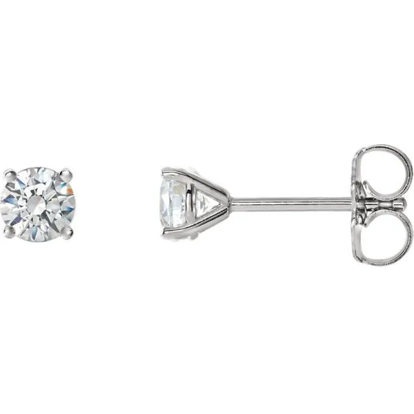 Ravishing Solitaire Diamond Earrings Holliday Jewelry Klamath Falls, OR