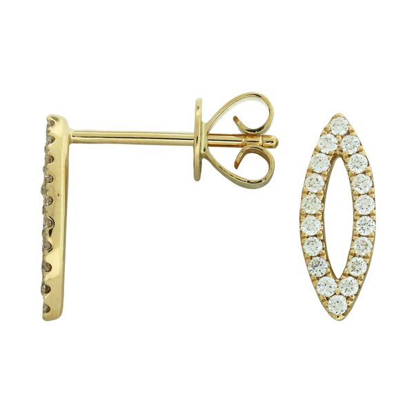 Unique diamond earrings. Holliday Jewelry Klamath Falls, OR