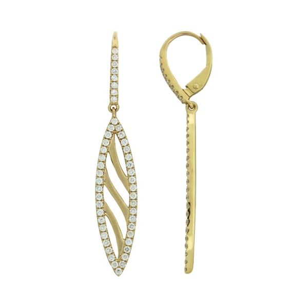 Yaelita drop diamond earrings. Holliday Jewelry Klamath Falls, OR