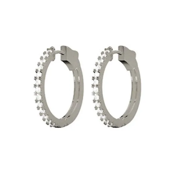 Lovely .25 CTW diamond hoop earrings Holliday Jewelry Klamath Falls, OR